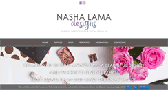 Desktop Screenshot of nashalamadesigns.com